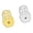 golden white, variant on 2PCS Fashionable Earring Support Backs Ideal For Droopy Earlobes Keeps Heavy Earrings In Place Without Irritation