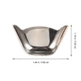 thumbnail image 3 of 3 pares de protectores de punta de metal para tacones altos, protectores decorativos para protegerlos., 3 of 6