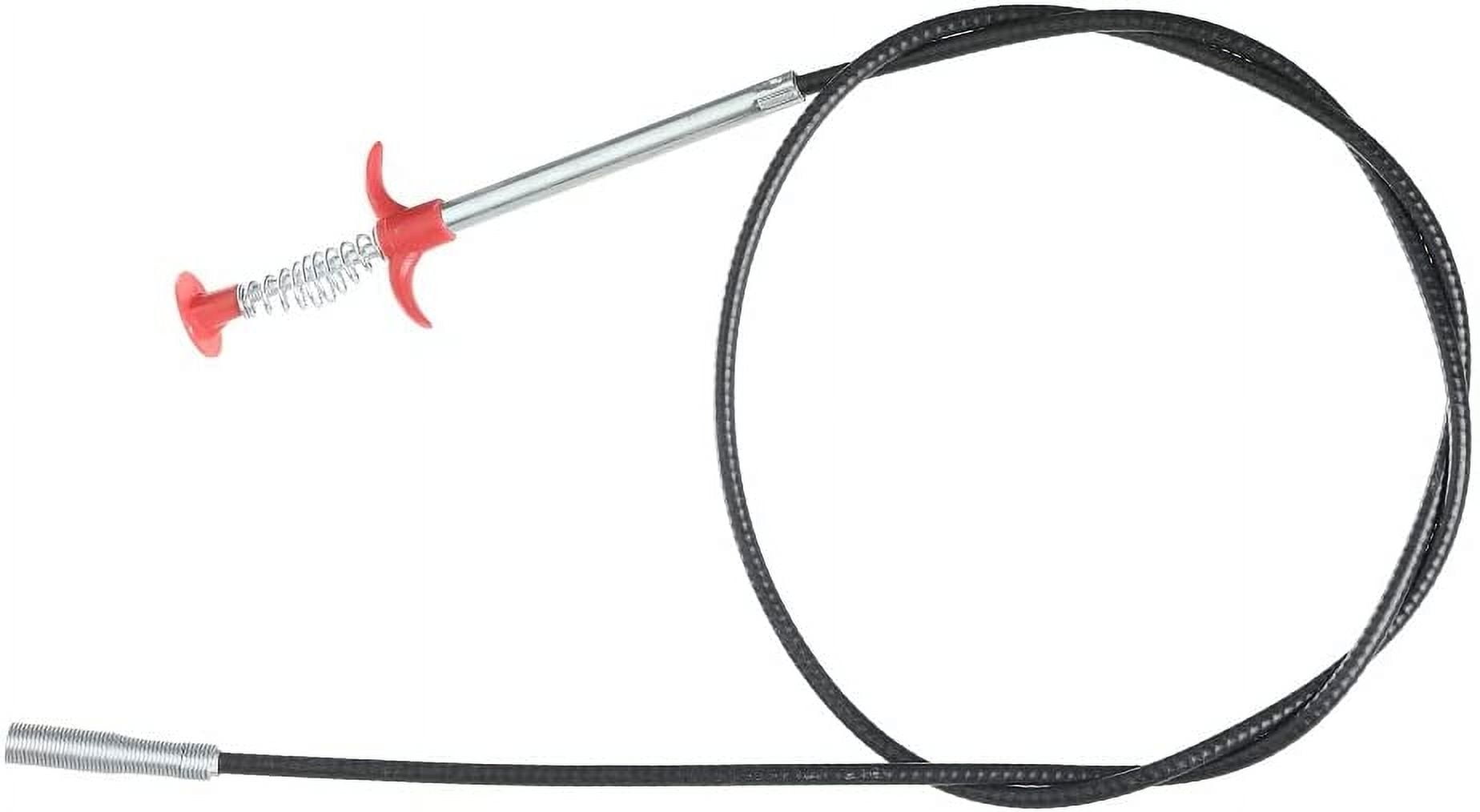 TOSEERY 12345, 25 inch, Plastic Drain Snake Drain Snake Hair