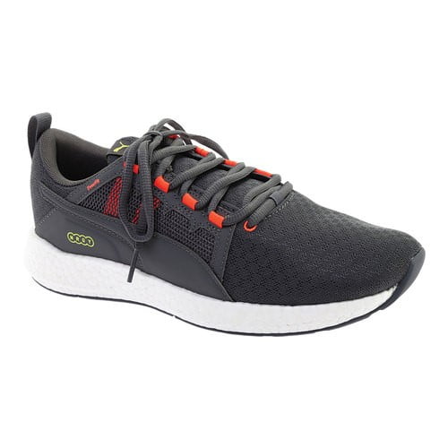 Puma Men's NRGY Neko Turbo Sneaker, Size: 11.5, Castlerock/Nrgy Red