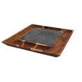 thumbnail image 1 of Acacia Wood And Slate Stone Serving Tray, 1 of 3
