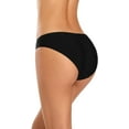 thumbnail image 3 of voenxe Women Bikini Underwear,Seamless Breathable Ladies Panties,No Show Soft Briefs 5-Pack,XS-XXL, 3 of 8