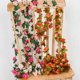 thumbnail image 1 of Rosa Artificial | Flores Artificiales Naranjas y Rosas de 244 Cm | Decoración para Bodas, Acción de Gracias y Hogar | Enredaderas Colgantes de Plástico para Uso En Interiores y Exteriores, 1 of 6