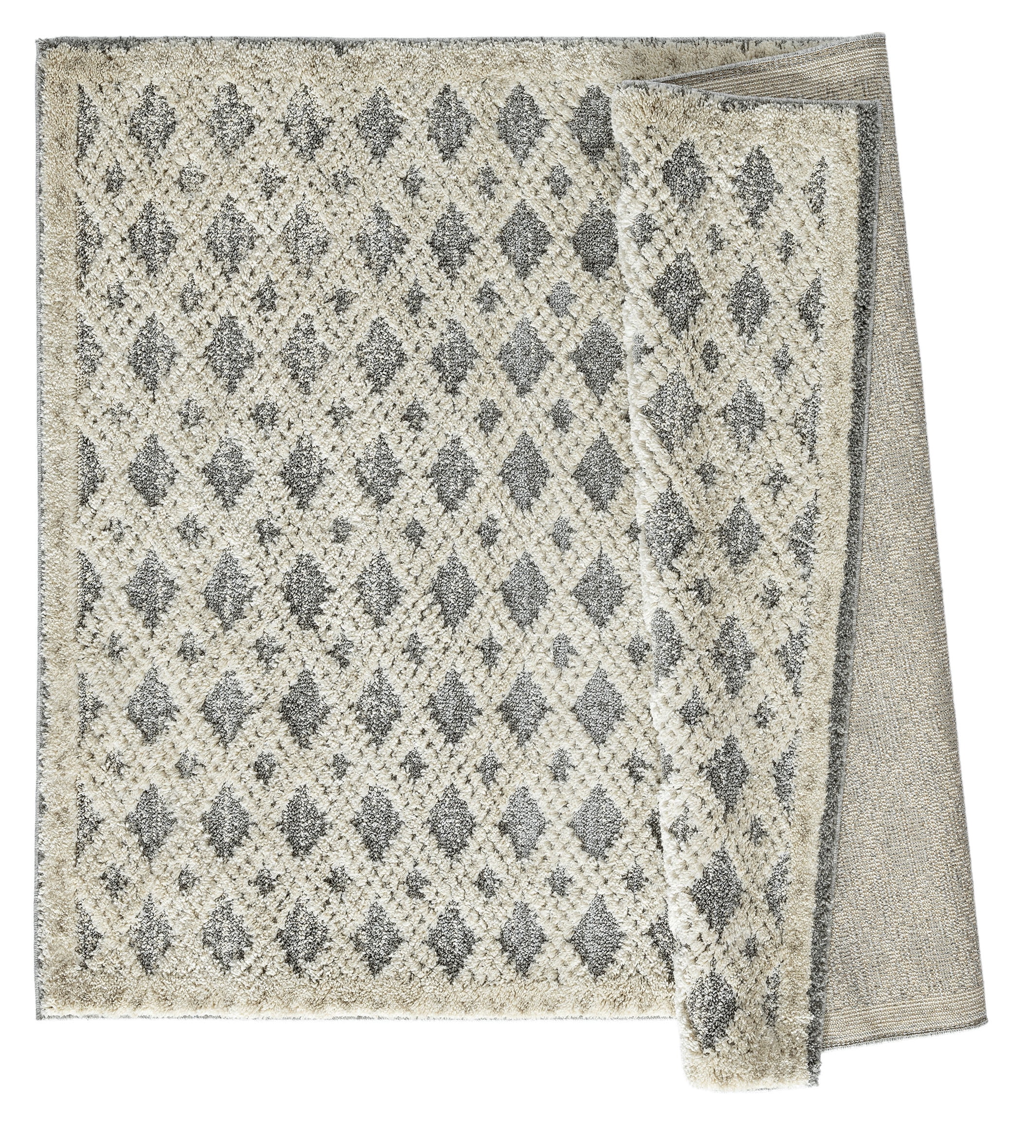 United Weavers Decorah Stowe Modern Geometric Area Rug, Cream, 12'6" x 15'