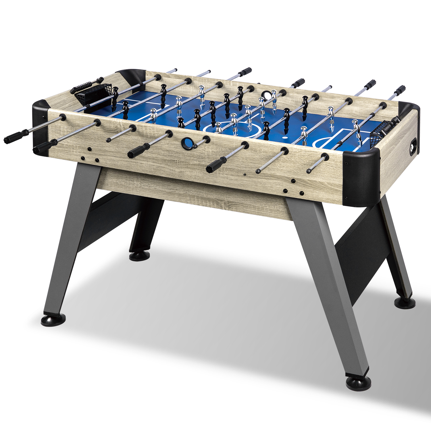 54 inch Foosball Table, Soccer Table Game Arcade Table Soccer Indoor Game