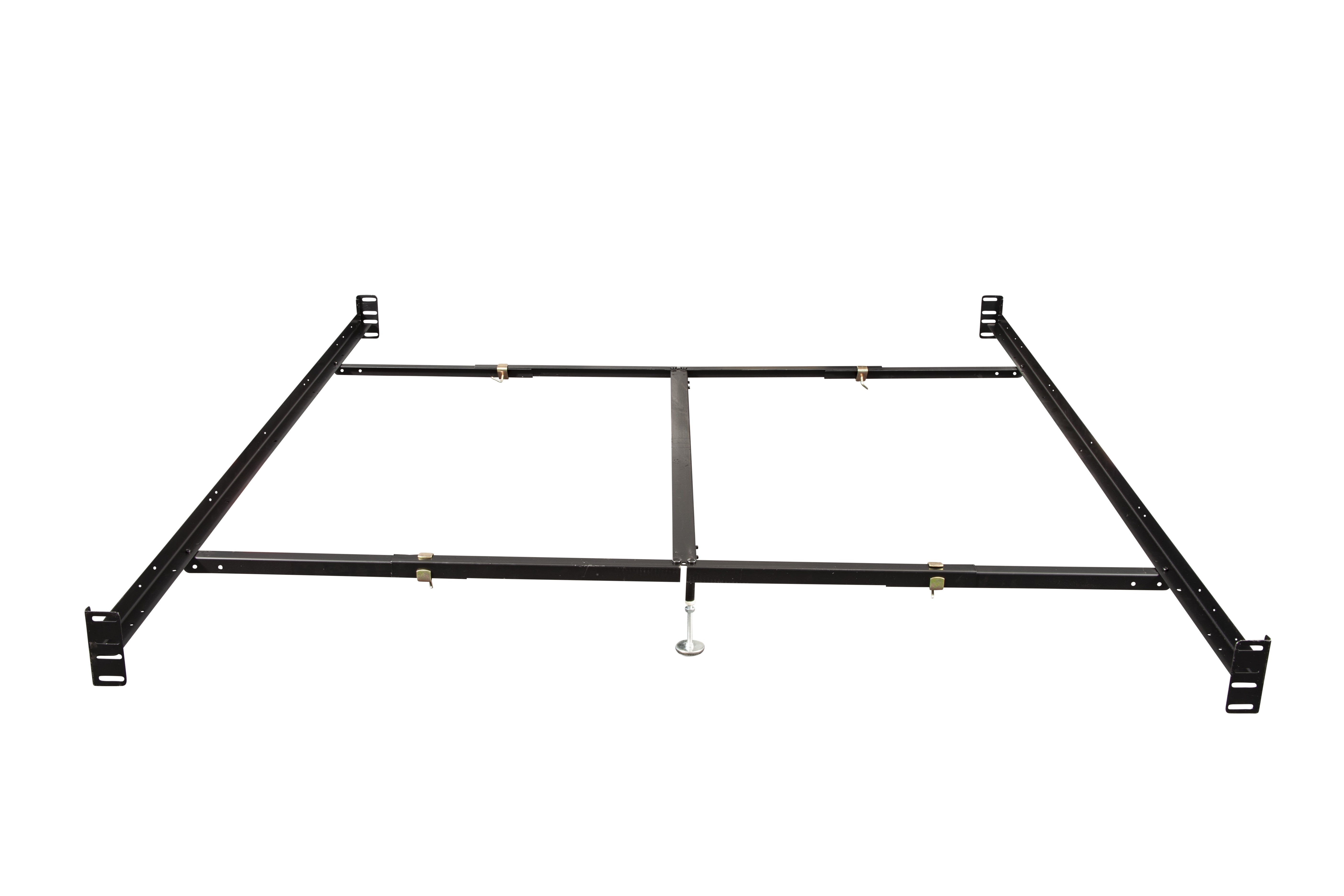Bolt On Bed Rails Queen/Eastern King with center support and 2 Glides