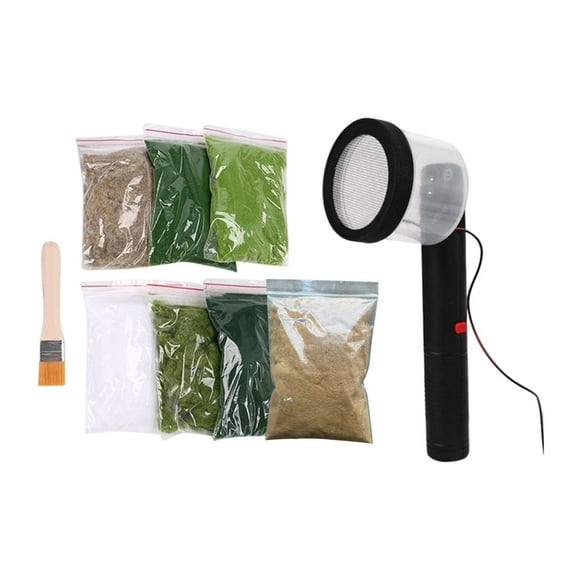 Esquirla Static Grass Applicator Flocking Kits for Diorama Miniature Scene Model Lawn