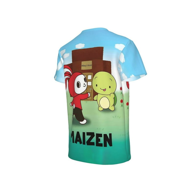 Maizen Face JJ Mikey Teenage T-shirt for Boy Girl Short Maizen Face JJ Mikey Teenage T-shirt for Boy Girl Short