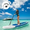 thumbnail image 3 of Goplus 10ft Inflatable Stand Up Paddle Board 6'' Thick W/ Backpack Leash Aluminum Paddle, 3 of 10