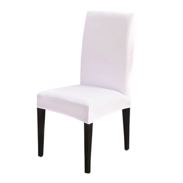 CAROOTU Stretch Chair Cover Universal Solid Color Washable Durable Removable Simple Suit