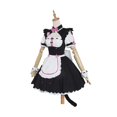 thumbnail image 2 of Cosplay Costume Chocola Vanilla Maid Apron Dress Uniform Women Anime Cat Neko Girl Full Set Costumes yaoshenbao LED, 2 of 2