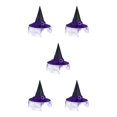 thumbnail image 1 of Sombrero de fiesta Injueey mezclado ligero y duradero para Halloween color púrpura, 1 of 6