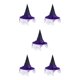 thumbnail image 3 of Advancent Sombreros de brujas para adultos - Accesorios de fiesta elegantes y resistentes para Halloween Sombrero de fiesta de cosplay de Type2 NO2, 3 of 6