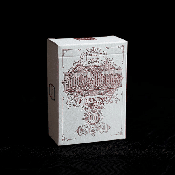 Smoke & Mirrors Anniversary Rouge Edition Playing Card Twin Pack