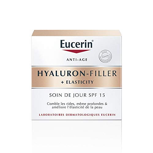 Metafoor condensor wol Eucerin Hyaluron-Filler + Elasticity anti-aging Day Cream SPF15 50ml -  Walmart.com