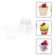 thumbnail image 5 of 25pcs Prácticos tazas de plástico Postre de postre Pastel de comida Postre de la copa, 5 of 5