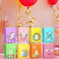 thumbnail image 4 of Set Of 8 Easters Bags Happy Rabbits Paper Packaging Bags with Handle for Spring Birthday and Easters Party Supplies, 4 of 8