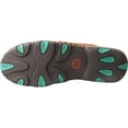thumbnail image 5 of Women's Twisted X WDM0093 Driving Moc Brown/Turquoise Leather 11 M, 5 of 6