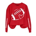 thumbnail image 4 of Sweatshirt for Women Perfect For Daily Wear or Loungewear Every Soft Fabrics L Red Sweatshirts, 4 of 4