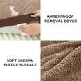 thumbnail image 4 of Cama ortopédica para perros, impermeable, para jaulas de hasta 50 libras, 4 of 6