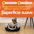 thumbnail image 2 of Cama para Perro PETS APPAREL HILLS Negra con Forro acolchonado Small, 2 of 6
