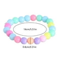 thumbnail image 3 of Children's Beaded Bracelets-10 Pieces-girls' Toy Jewelry Wristbands-various Colors-cute Birthday Gifts Party Decorations, 3 of 8