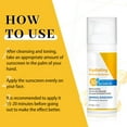 thumbnail image 4 of Protector solar facial sin perfume, de secado rápido y transparente, sin residuos, duradero, hidratante, protector, no irritante, no obstruye los poros, 50 ml, 4 of 8