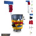 thumbnail image 5 of Farag Janitorial B-102 Yellow Round Brute Caddy Bag, 29.50" x19.50" x19.50", 5 of 10