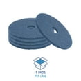 thumbnail image 4 of Boardwalk Standard Scrubbing Floor Pads 14" Diameter Blue 5/Carton 4014BLU, 4 of 5