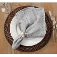 thumbnail image 3 of Saro Lifestyle 2136.Gy20S Cousu Collection Servilletas De Mesa De Mezcla De Algodón Con Línea Cosida (Juego De 4) 20.0 In, Color Gris, 3 of 5