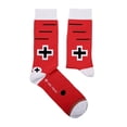 thumbnail image 2 of Red Baron  Adult Aeroplane Socks, 2 of 2