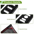 thumbnail image 4 of Unique Bargains 4 Pcs Window Switch Bezel Cover Door Control Switch Panel Trim for Honda CRV 2023-2025 Plastic Black, 4 of 6