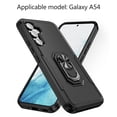 thumbnail image 5 of [PST] Funda para Samsung Galaxy A54 5G, carcasa rígida magnética resistente con soporte para anillo, 5 of 5