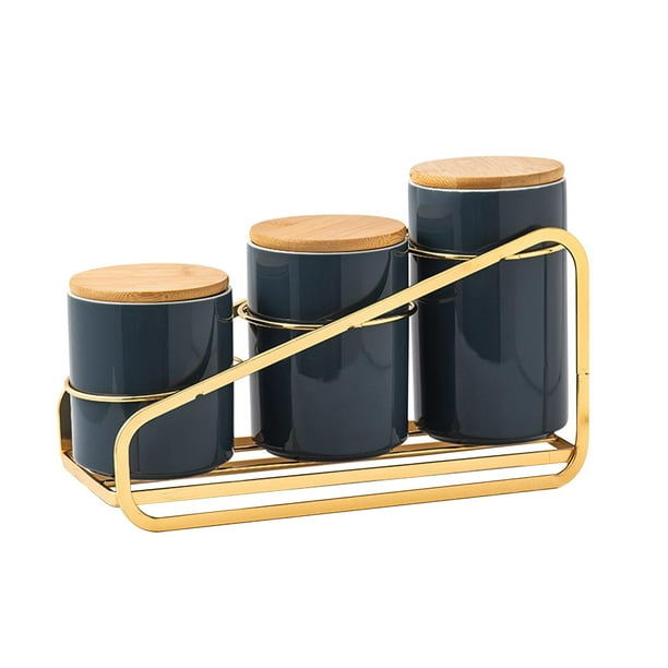 Recipiente de Almacenamiento BLESIY para Café 3 uds Azul