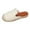 Beige, variant on Women's Leather Square Toe Ballet Flats Flats Shoes Comfortable Dressy Pointed Toe Lace Up Flats