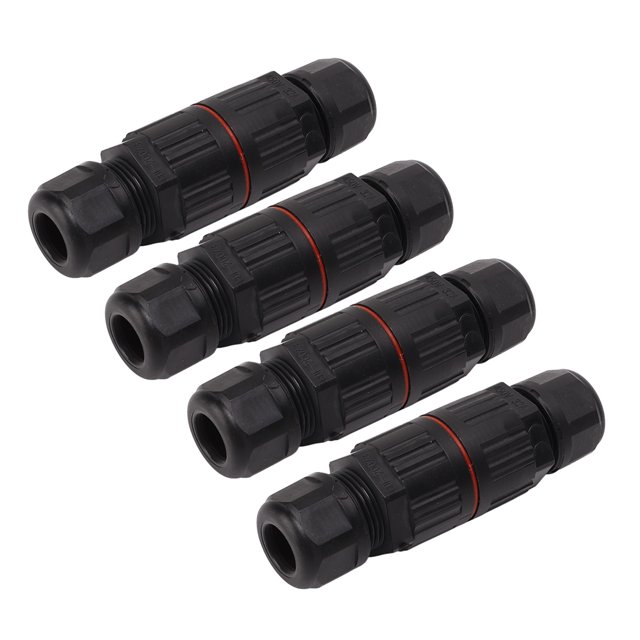 Junction Box Connector, Waterproof 5 Core Corrosion Resistance 4 Pcs Cable Connectors Screw Crimping 450V 32A For Ship