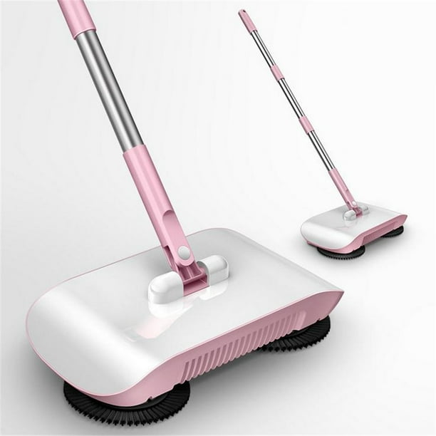 BallsFHK Hand Push Sweeper Home Sweeping Mopping Machine Vacuum Cleaner