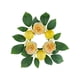 thumbnail image 2 of Guirnalda de flores de plástico, simulación de guirnalda, arreglo festivo de mesa para fiestas y bodas, 2 of 7