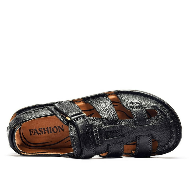 jjayotai Men Shoes Clearance Sale Summer Mens Leather Sandals