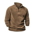 thumbnail image 2 of Mens Sweatshirt Adult 1/4 Zip Sweatshirt Men's Fashion Hoodies & Sweatshirts Men's sweatshirts, 2 of 4