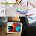 thumbnail image 7 of 3in1 Rotating Stand Case for Samsung Galaxy Tab S10 FE/Tab S9 FE/Tab S9 with Hand/Shoulder Strap, Shockproof Rugged, Blue, 7 of 7