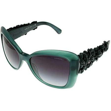 Chanel Sunglasses Womens Green Butterfly CH5317Q 1447/S6 Size: Lens/ Bridge/ Temple: 56-17-135