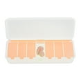 thumbnail image 2 of Unique Bargains 1 Pc Pill Case 7 Grid Design Pill Box Orange, 2 of 6