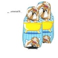 thumbnail image 6 of Gaeub Dog Takes a Bath in the Bathtub 2Pack Full Set Car Seat Covers with Soft Padding Universal Auto Front Seats Protector and Cushion Mat, 6 of 7