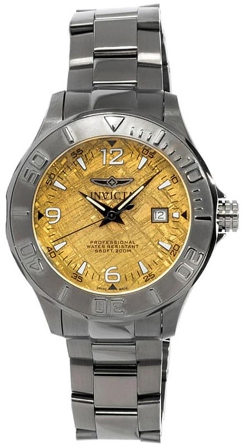 invicta meteorite dial watch