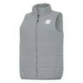 thumbnail image 2 of Women's Antigua  Gray Miami Dolphins Experience Full-Zip Vest, 2 of 4
