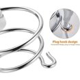 thumbnail image 3 of Hair Dryer Holder No Drilling, Holder For Hair Dryer Made Of Stainless Steel, Self-adhesive Hair Dryer Holder With Self-adhesive Glue For Bathroom/bed, 3 of 4