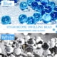 thumbnail image 4 of 30000 perlas de gel para decoración (jarrones, maceteros), 10000 azules 20000 colores transparentes - biodegradables y no tóxicos, 4 of 5