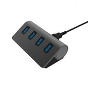 Sabrent 4 Port Aluminum Usb 3.0 Hub - Usb - External - 4 Usb Port[s] - 4 Usb 3.0 Port[s] - Pc, Mac, Linux (hb-mc3b)