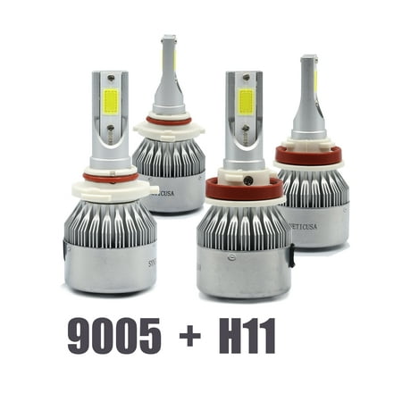 9005+H11 Combo 200W 20000LM CREE LED Headlight Kit High & Low Beam Light (Best Price On Cree Led Bulbs)